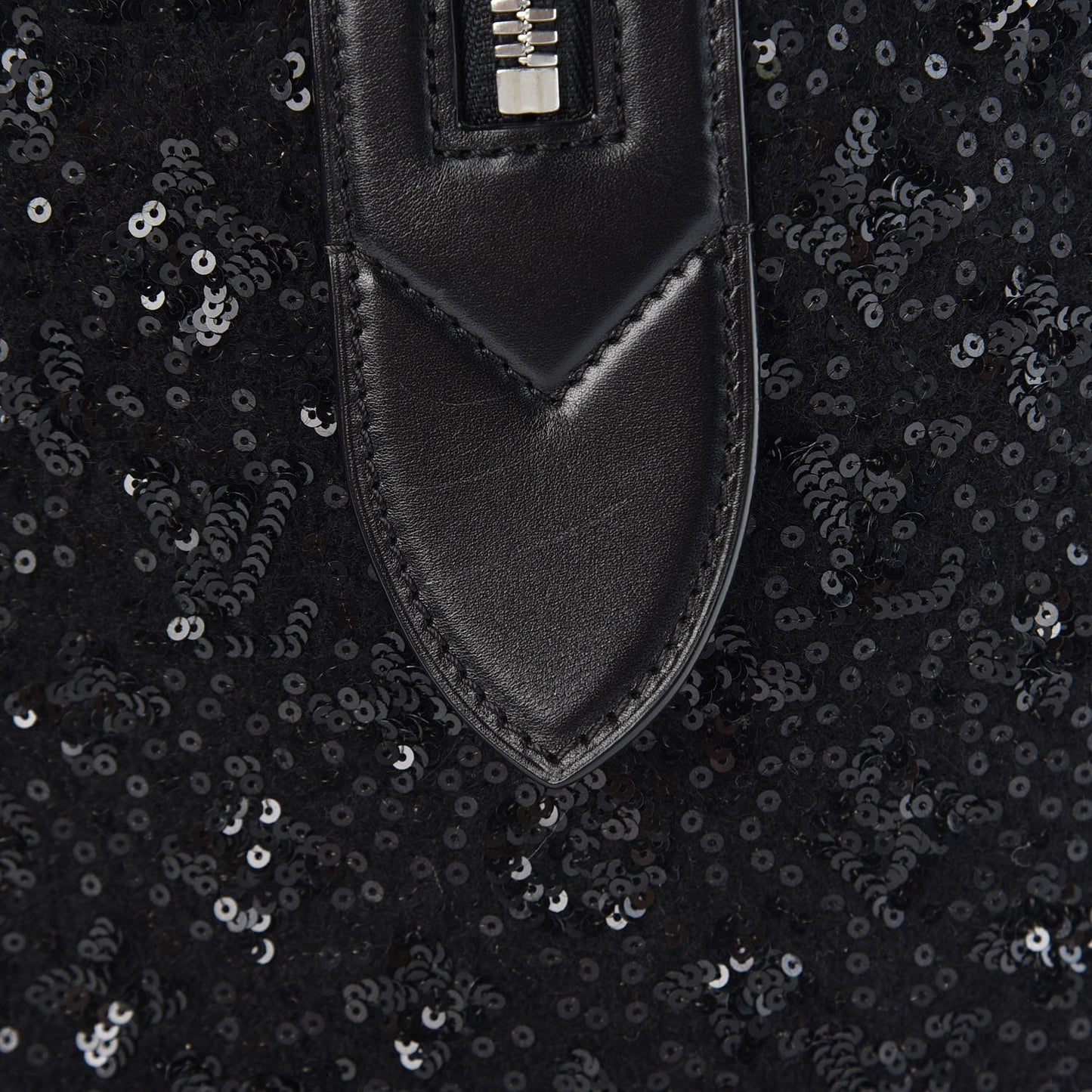 Sequin Monogram Sunshine Express Speedy Black