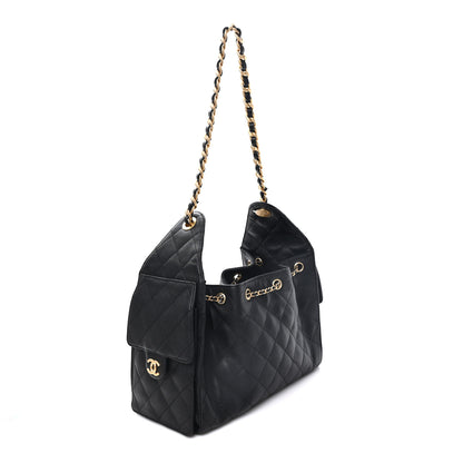 Chanel Caviar Quilted Small Chanel 25 Handbag Black 2 of 9