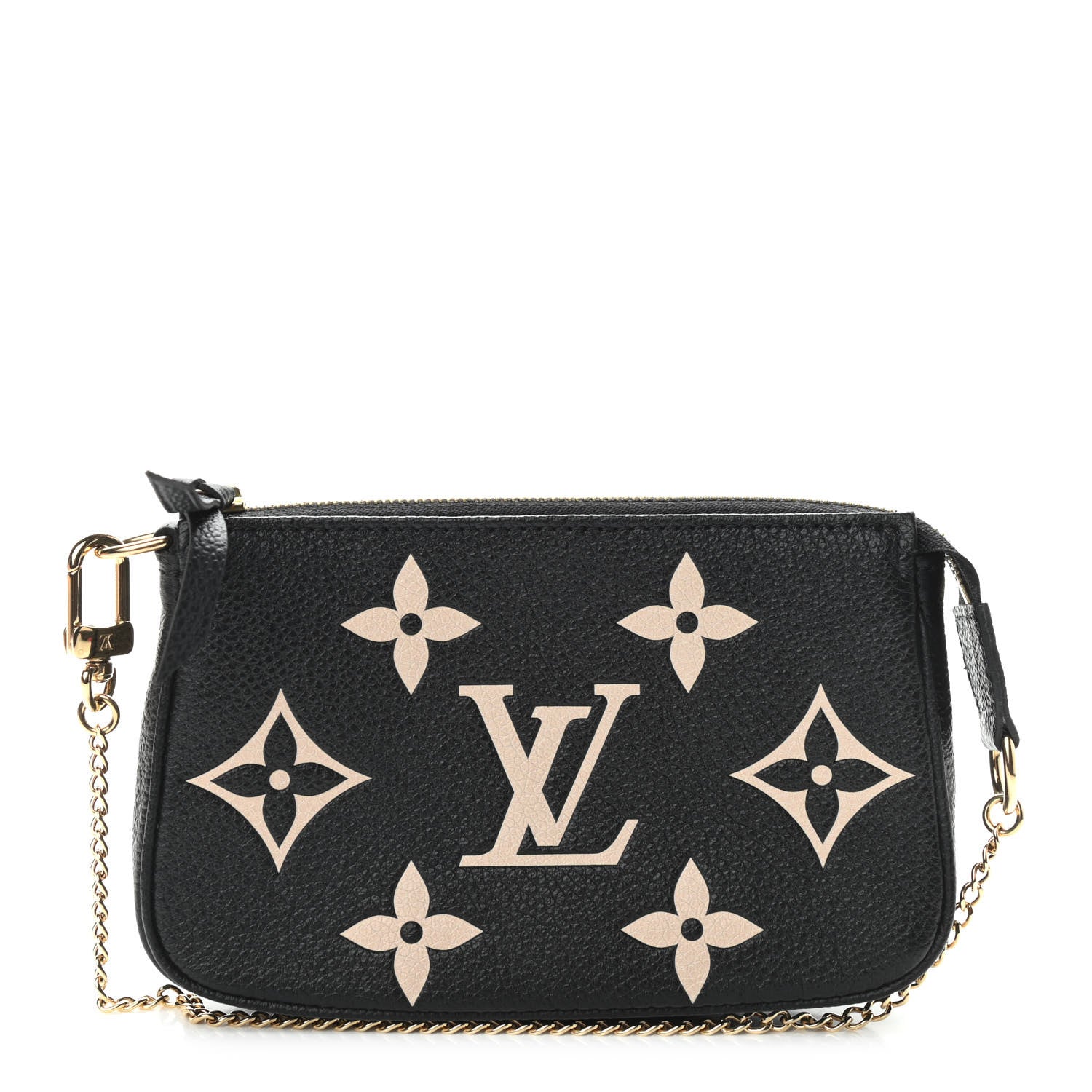 Louis Vuitton Empreinte Monogram Giant Mini Pochette Accessories Black 1 of 10