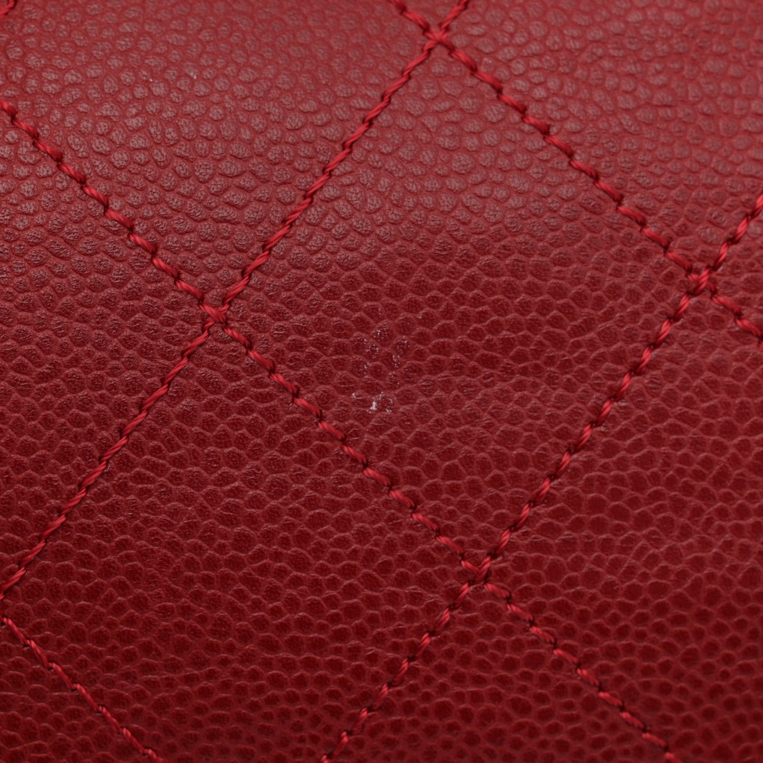 Chanel Soft Caviar Large Timeless CC Shoulder Bag Red 13 of 13