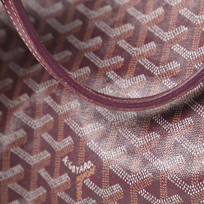 Goyard Goyardine Reversible Anjou PM Burgundy 22 of 24