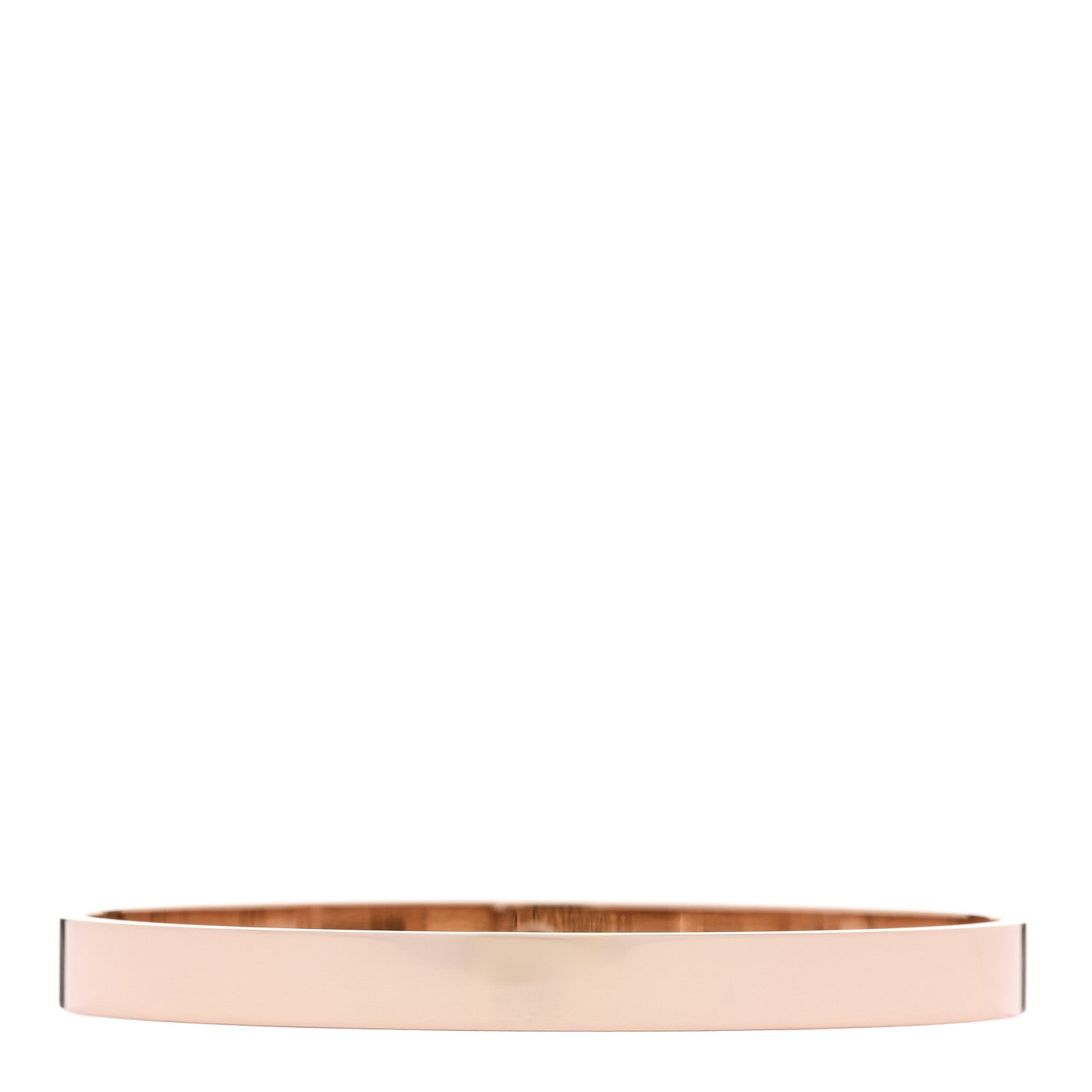 Hermes 18K Rose Gold Diamond PM Kelly Bracelet XS 2 of 4
