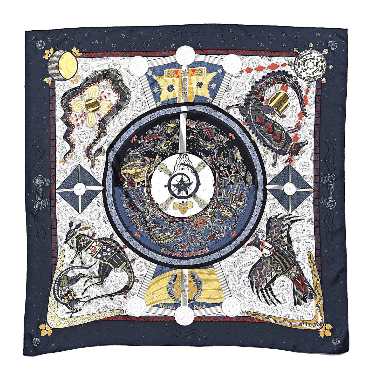 Silk Reve D’Australie Scarf 90