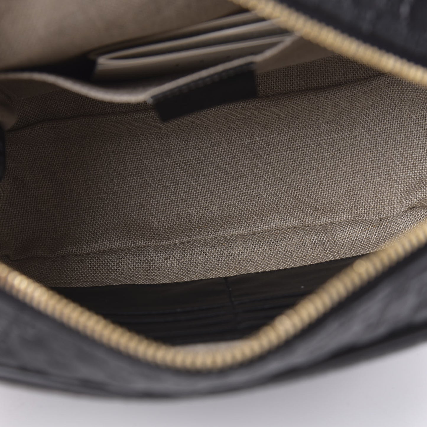 Microguccissima Mini Bree Messenger Bag Black