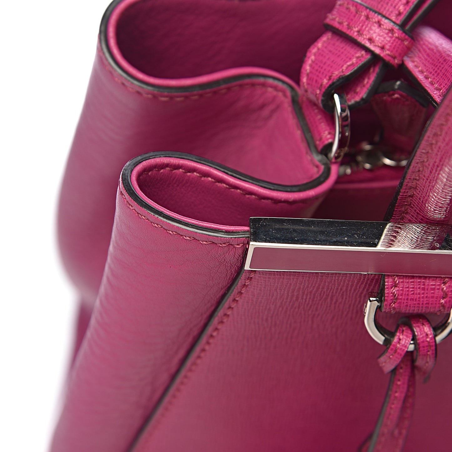 Vitello Elite Petite 2Jours Tote Magenta