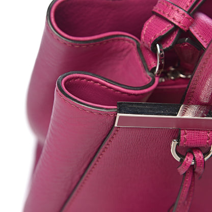 Fendi Vitello Elite Petite 2Jours Tote Magenta 11 of 12