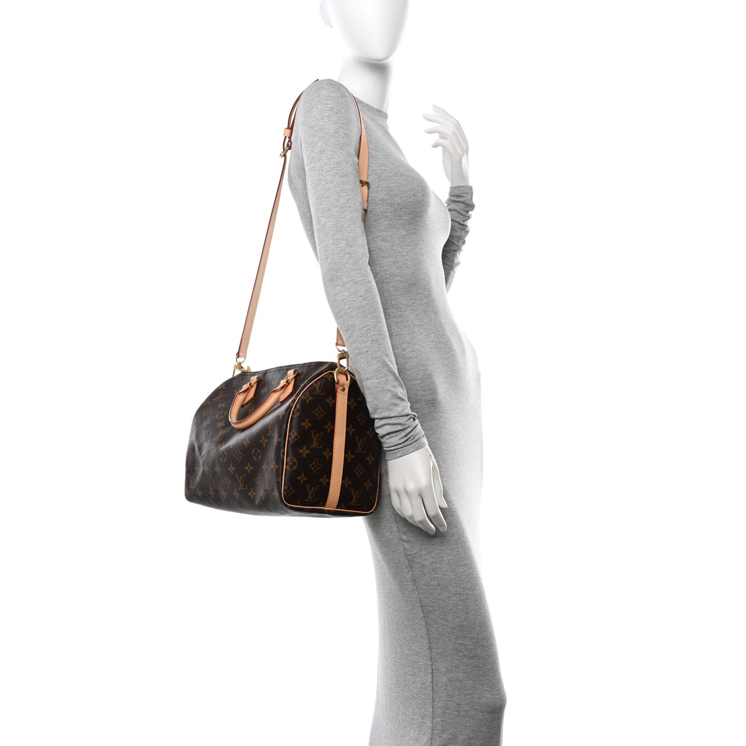 Louis Vuitton Monogram Speedy Bandouliere 30 2 of 11