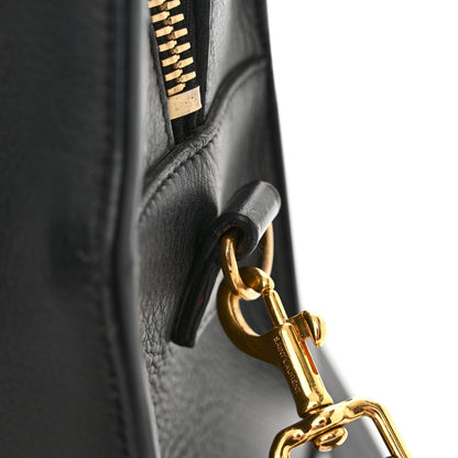 Saint Laurent Calfskin Monogram Baby Cabas Black 16 of 20