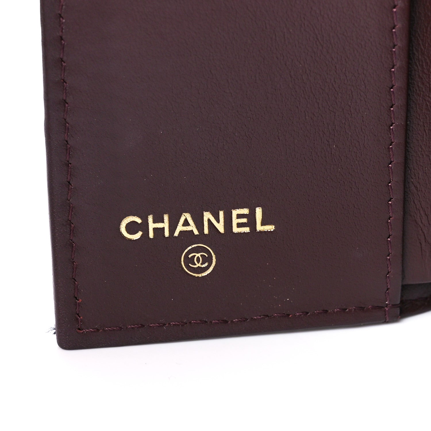 Chanel Caviar Quilted Tri-Fold Flap Wallet Black 7 of 14
