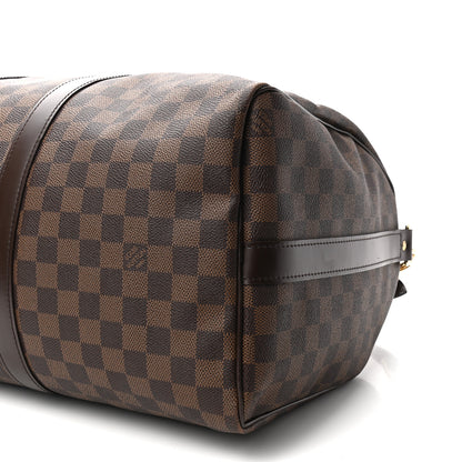 Louis Vuitton Damier Ebene Keepall Bandouliere 45 5 of 11