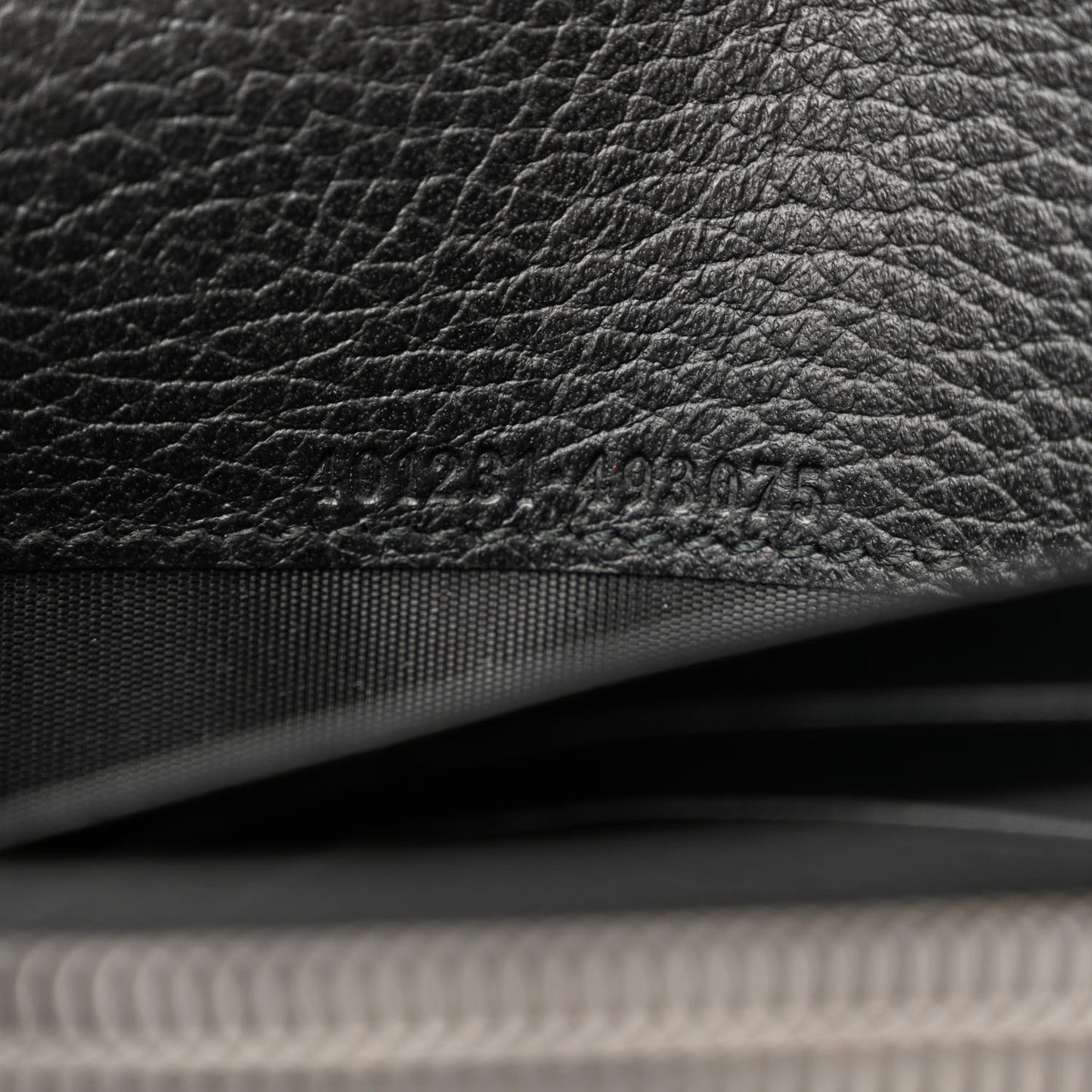 Calfskin Mini Dionysus Chain Wallet Black