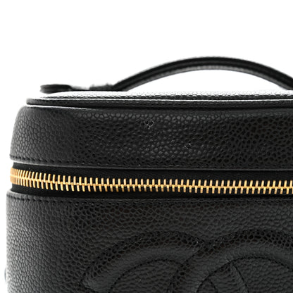Chanel Caviar Vanity Cosmetic Case Black 8 of 8
