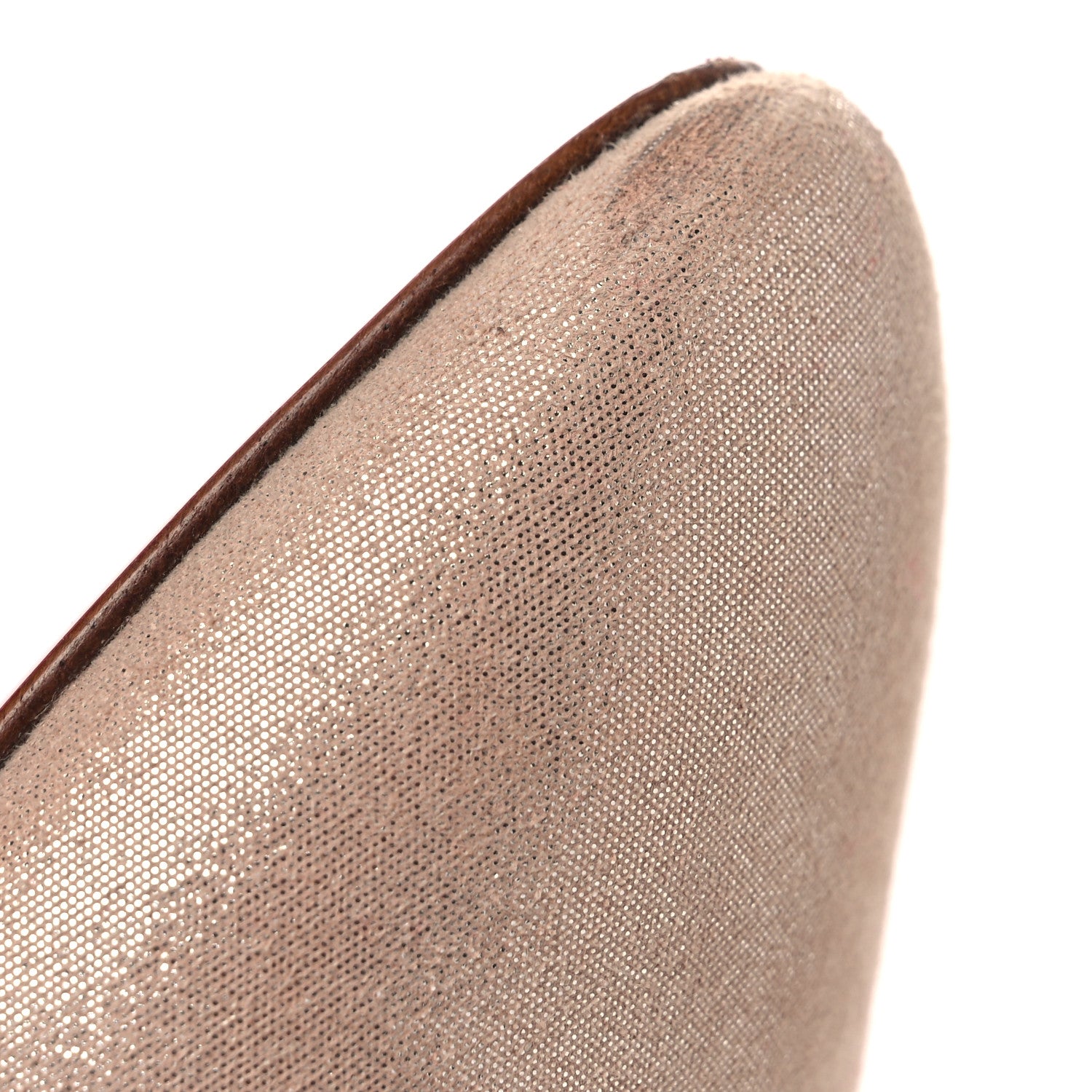 Christian Louboutin Iridescent Veau Velours Catchy One 100 Pumps 38 Nude 14 of 15