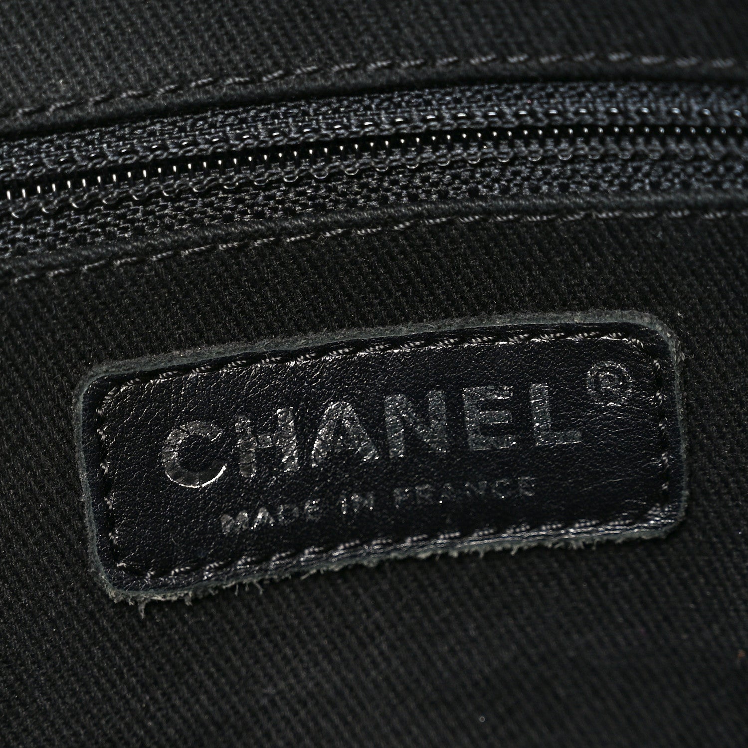 Chanel Calfskin Large Diamond Stitch Tote Black 6 of 10