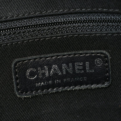 Chanel Calfskin Large Diamond Stitch Tote Black 6 of 10