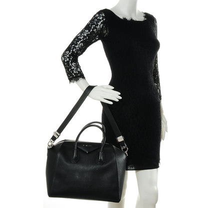 Givenchy Sugar Goatskin Medium Antigona Black 2 of 12