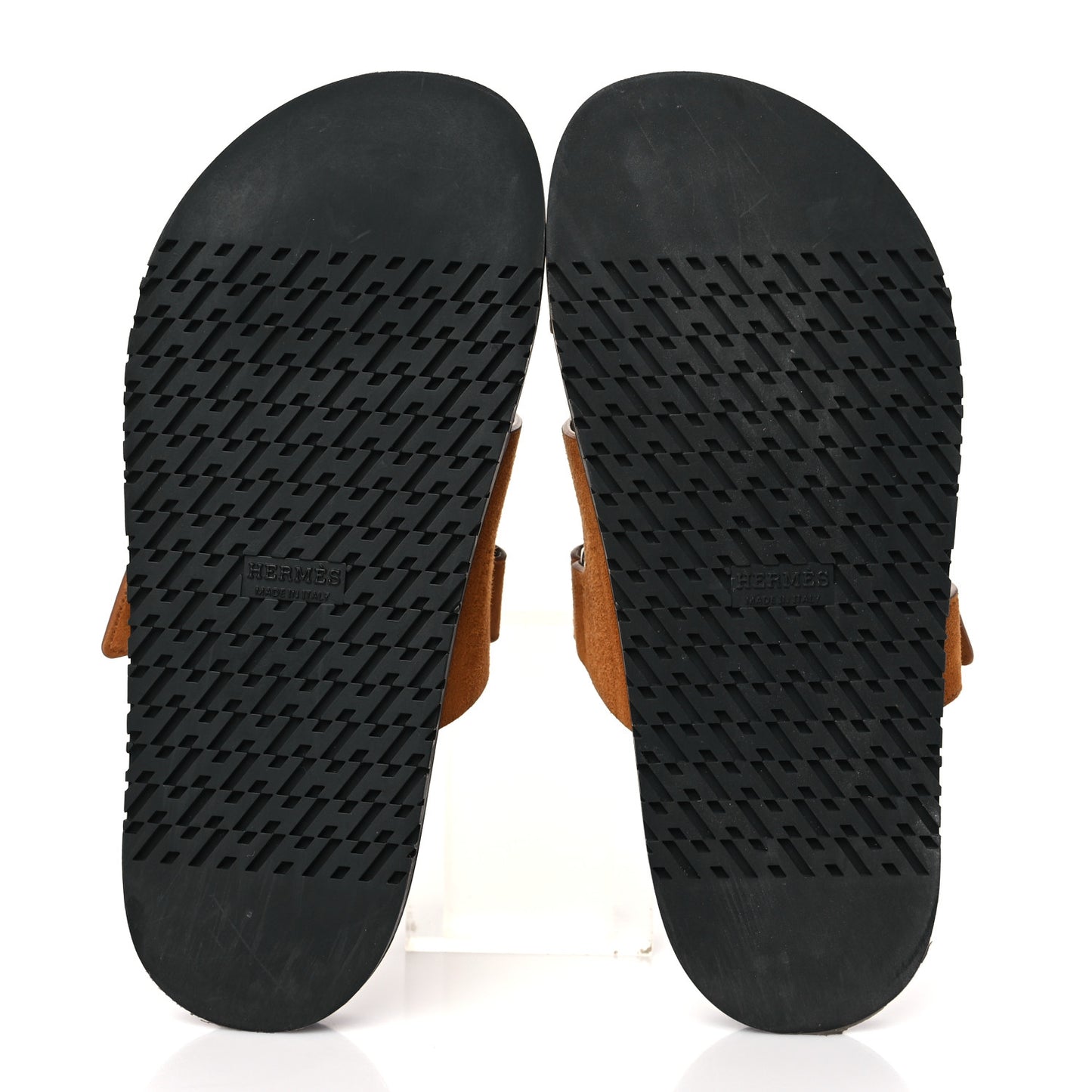 Suede Goatskin Womens Chypre Sandals 38.5 38.5 Naturel
