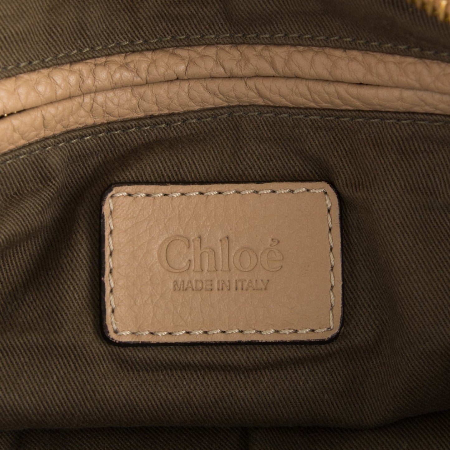 Calfskin Large Marcie Satchel Clay