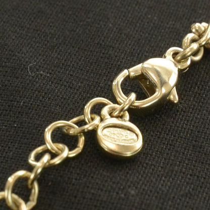 Chanel Crystal Enamel CC Necklace Gold 5 of 5