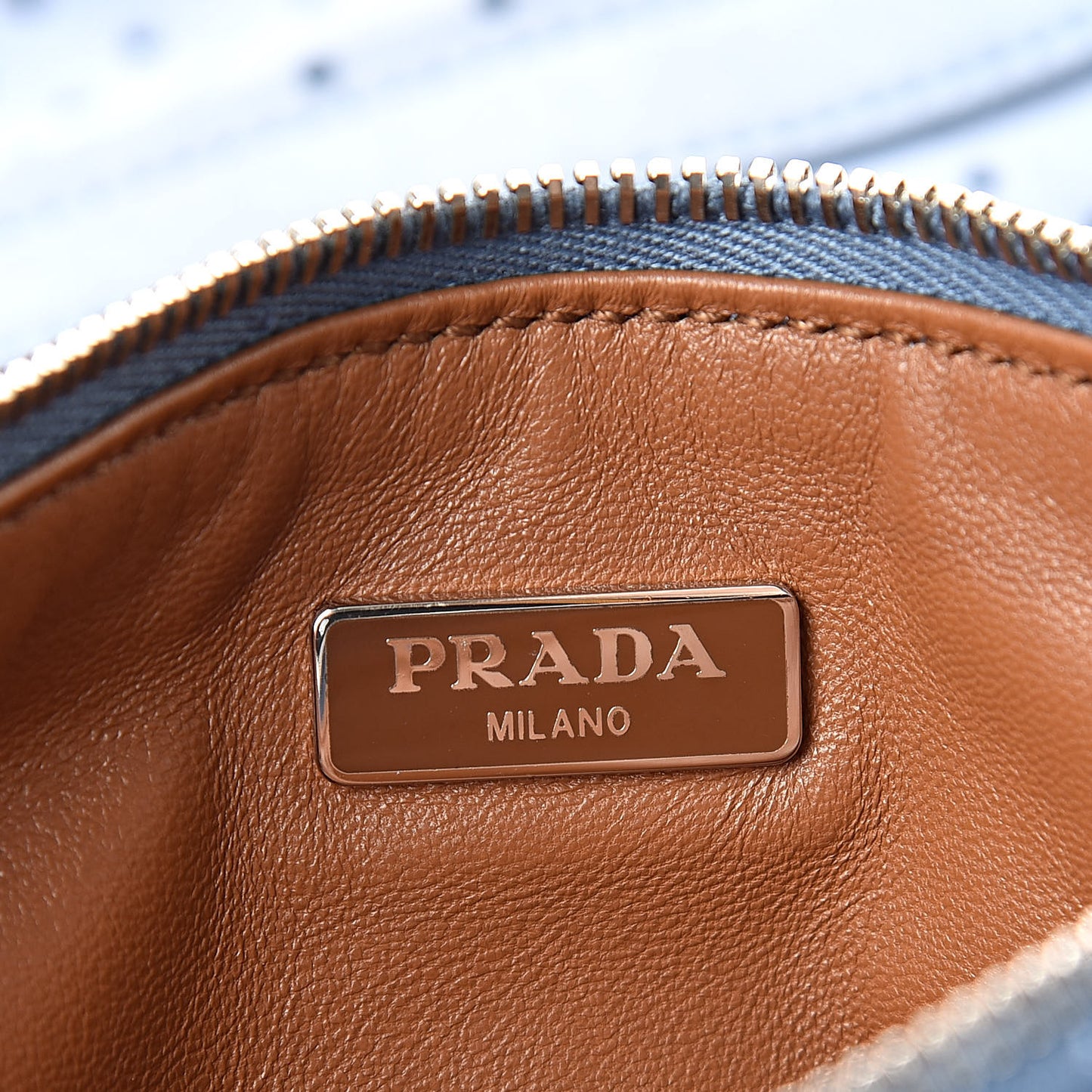 Suede Perforated Tote Astrale
