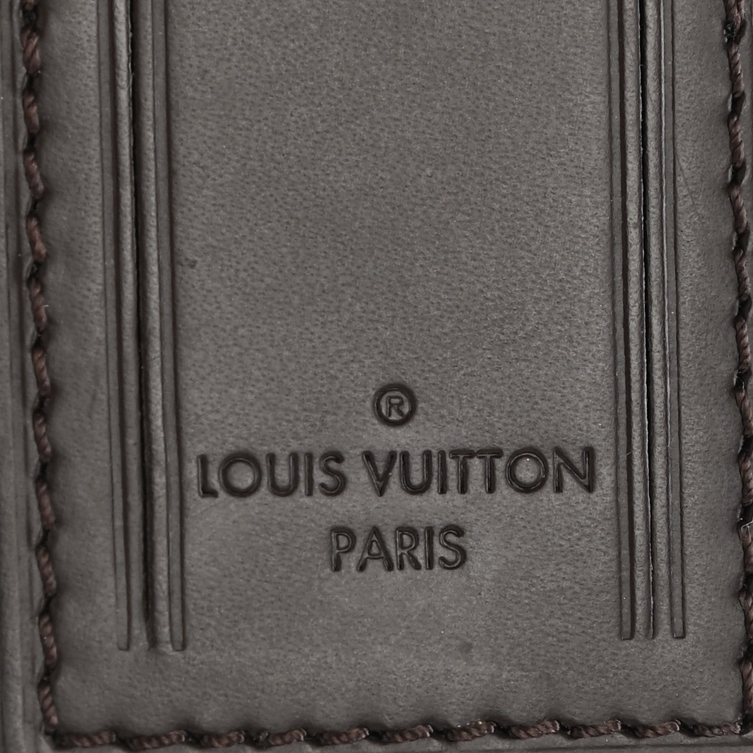 Louis Vuitton Calfskin Luggage Tag Ebene 3 of 5