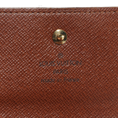 Louis Vuitton Monogram Porte-Monnaie Billets Cartes Credit Wallet 6 of 8