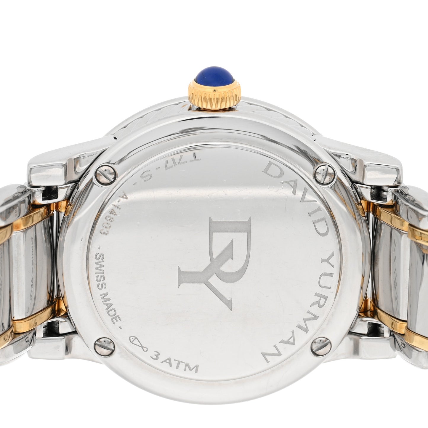 Stainless Steel 18K Yellow Gold Diamond Bezel Mother of Pearl 30mm Classic Quartz Watch