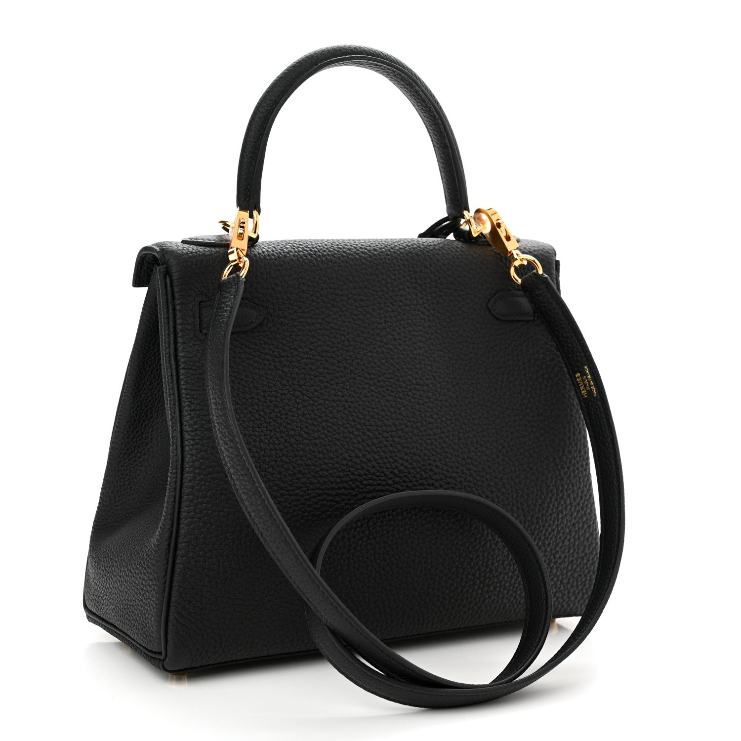 Hermes Togo Kelly Retourne 25 Black 3 of 11