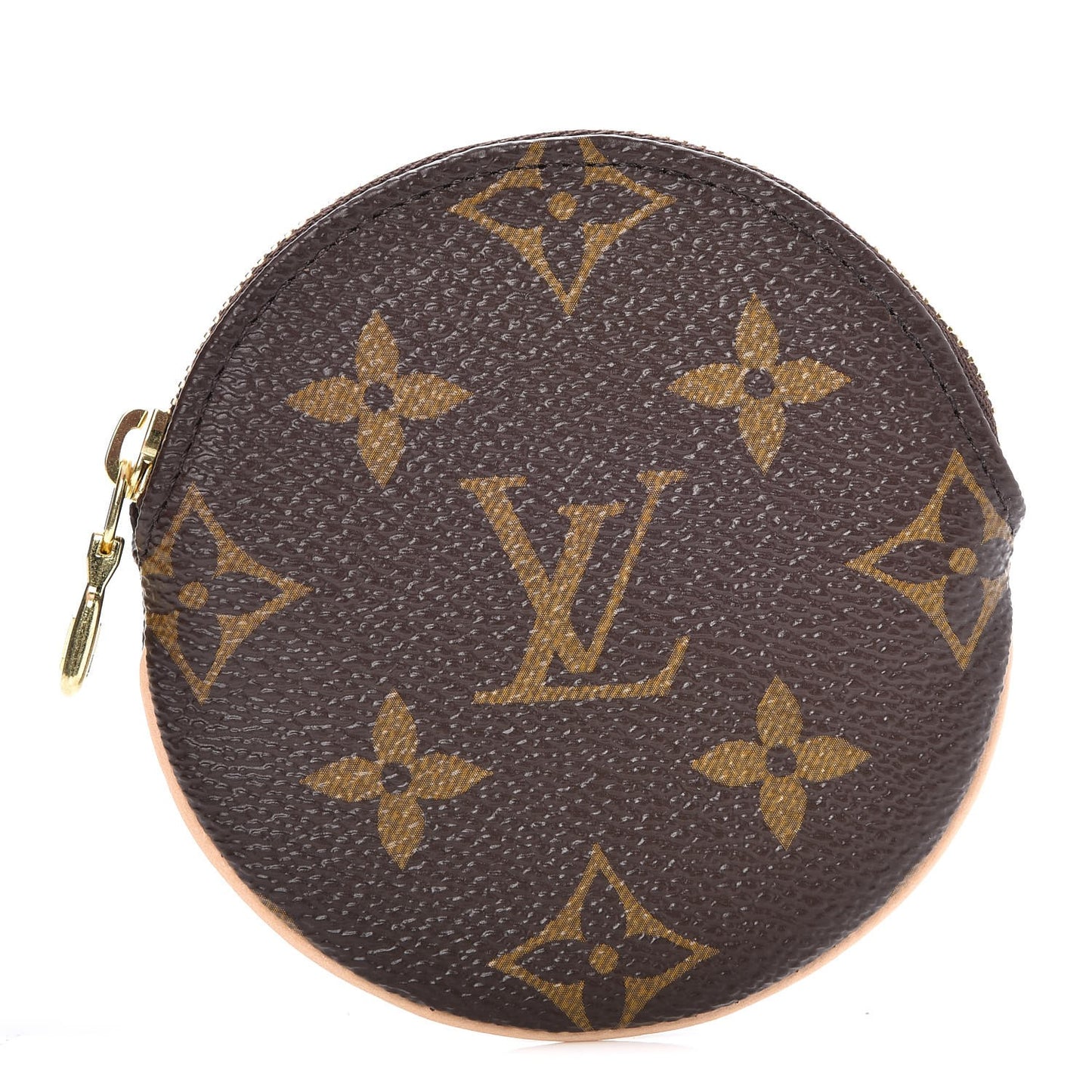 Monogram Round Coin Purse