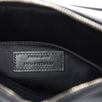 Saint Laurent Calfskin Matelasse Monogram Lou Camera Bag Black 11 of 12