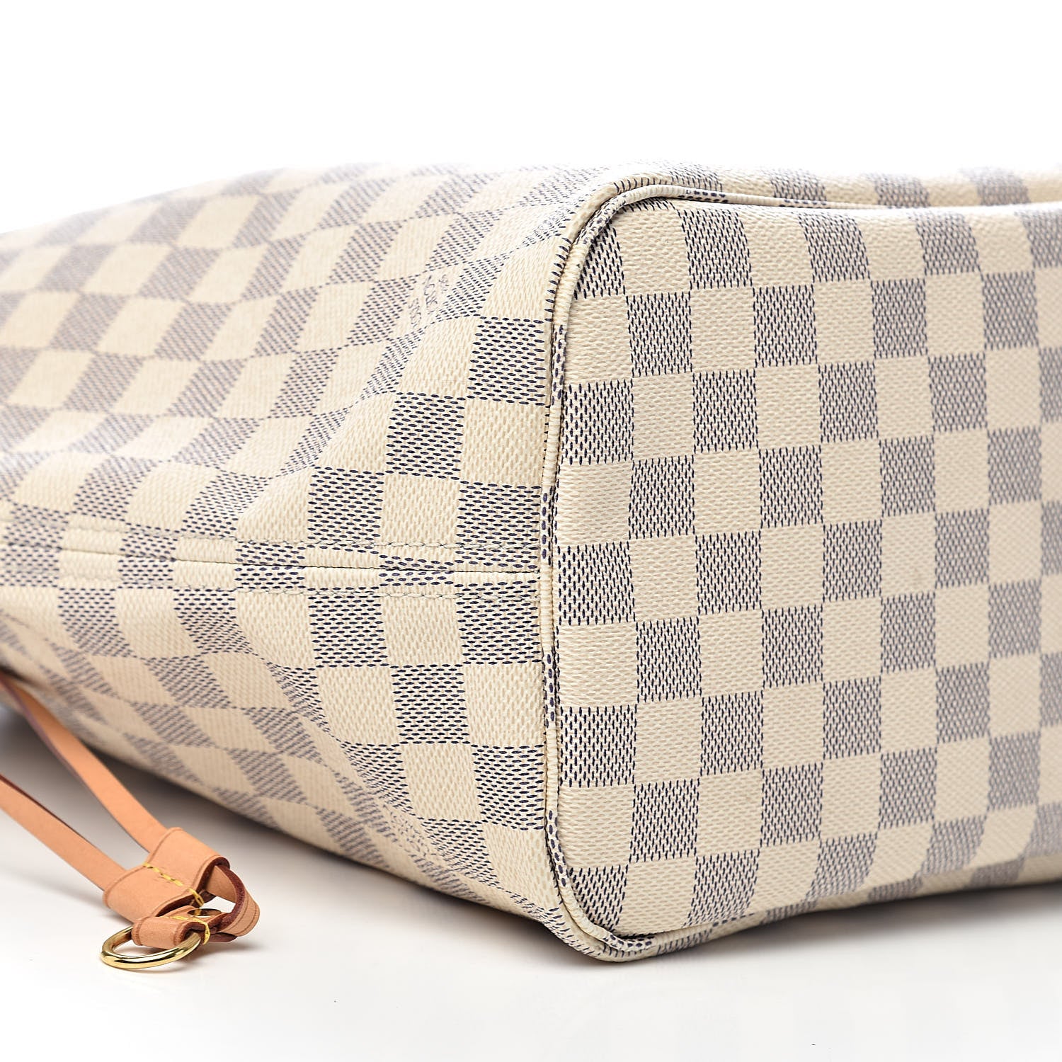 Louis Vuitton Damier Azur Neo Neverfull MM Rose Ballerine 10 of 12