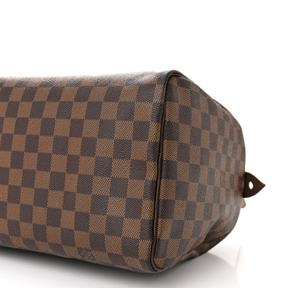 Louis Vuitton LOUIS VUITTON Damier Ebene Speedy 30 9 of 9