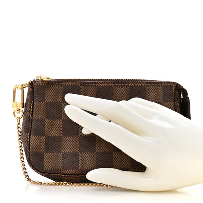 Louis Vuitton Damier Ebene Mini Pochette Accessories 2 of 10