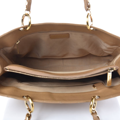 Chanel Caviar Quilted Grand Shopping Tote GST Beige 5 of 21