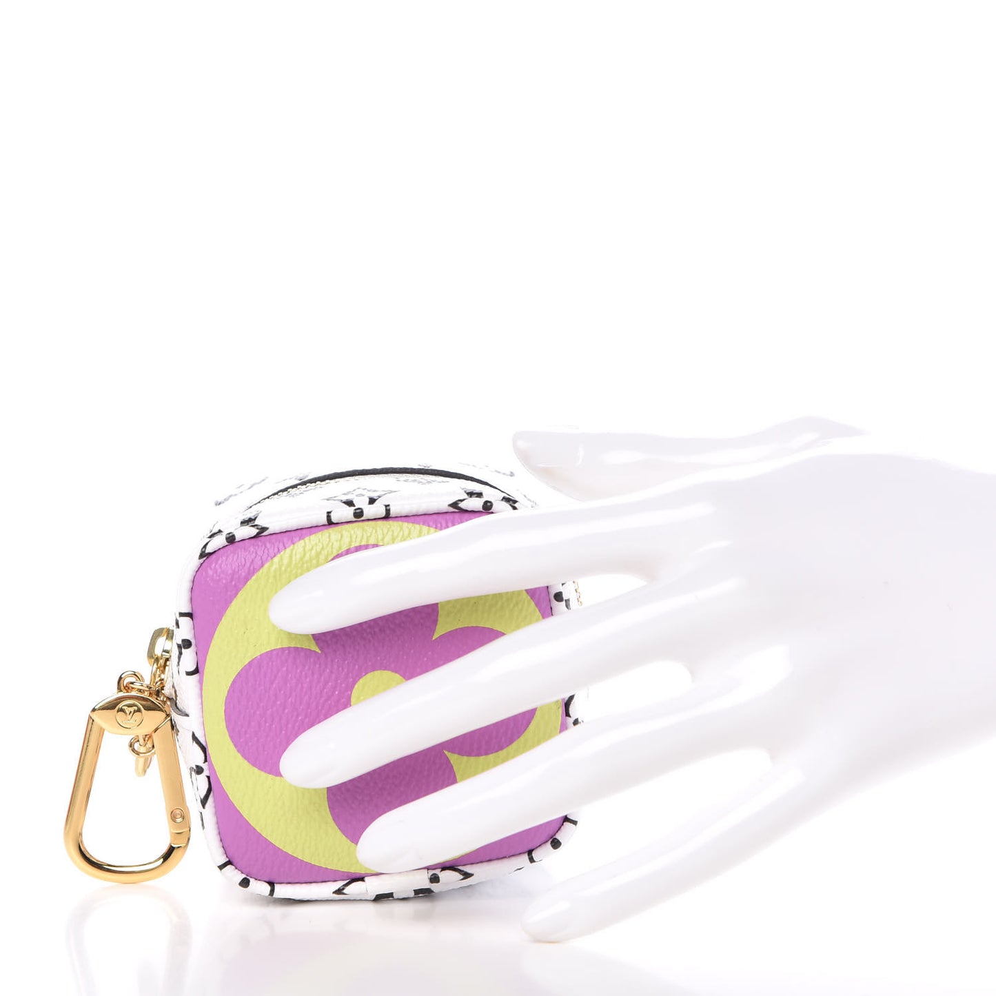 Monogram Giant Cube Coin Purse Pink