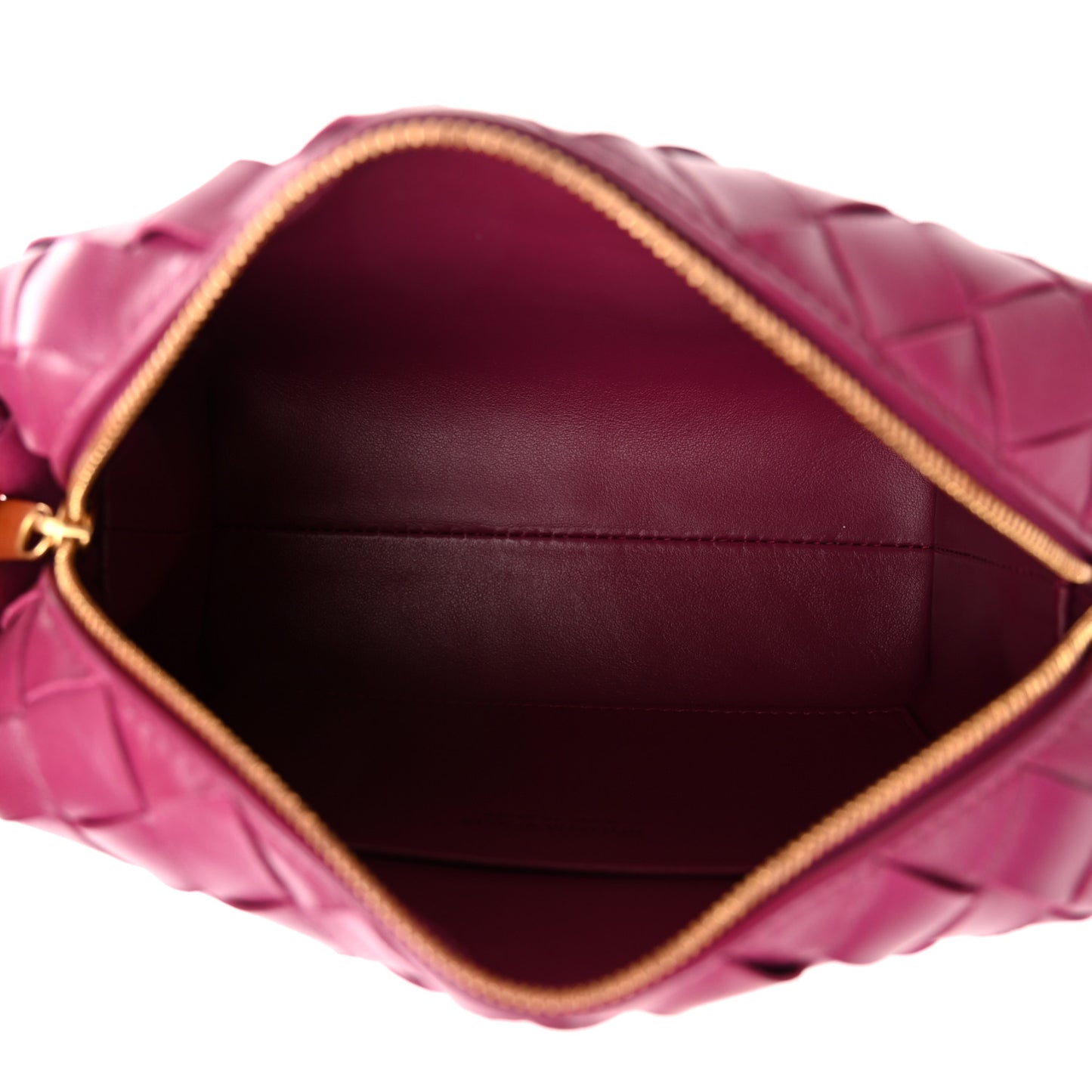 Nappa Intrecciato Mini Loop Camera Bag Cinnabar