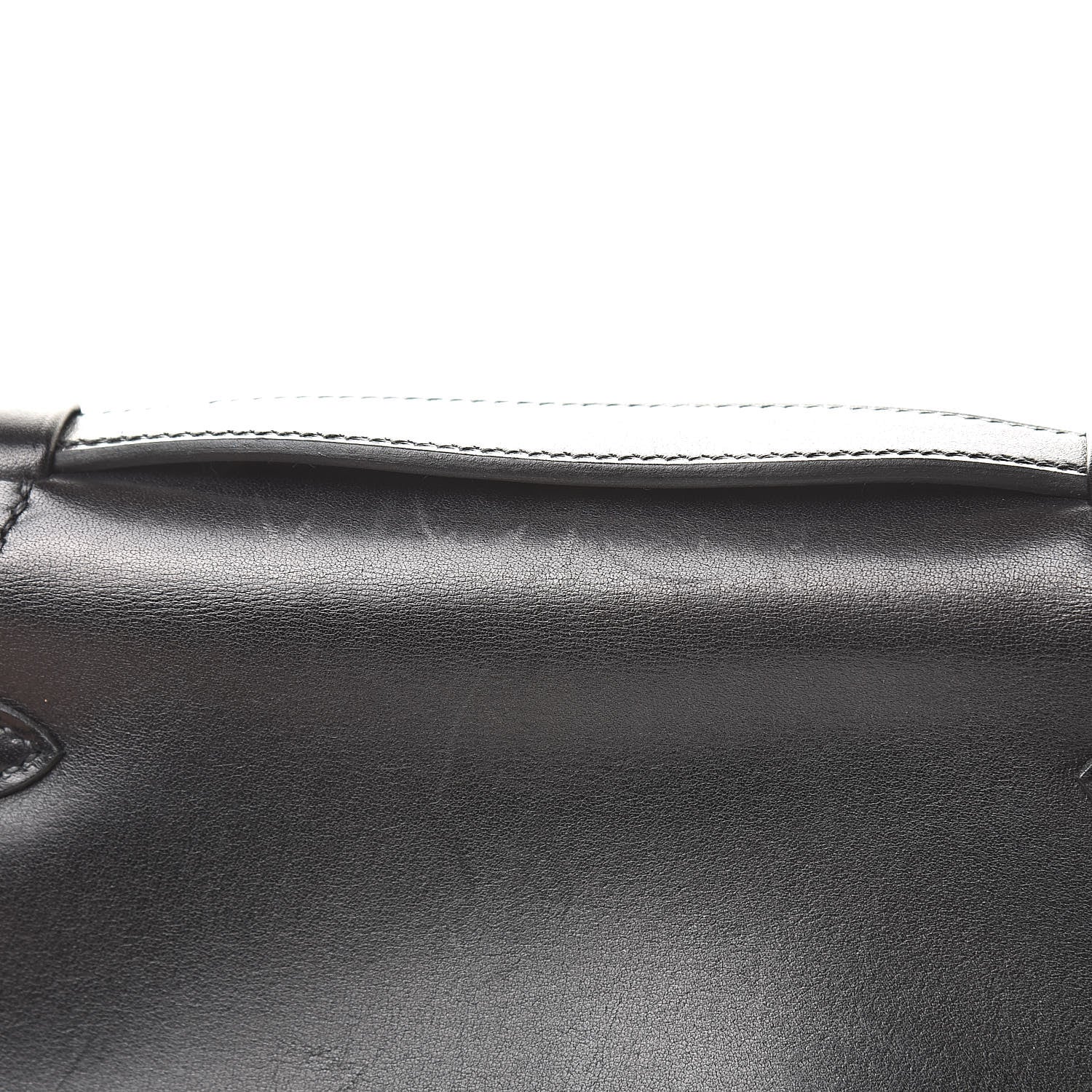Hermes Swift Kelly Pochette Clutch Black 12 of 14