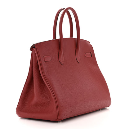 Hermes Togo BIRKIN 35 Rouge Vif 3 of 12
