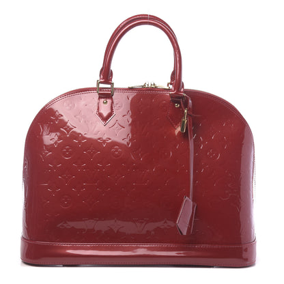 Louis Vuitton Vernis Alma GM Pomme D'Amour 1 of 11
