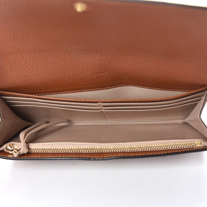 Chloe Calfskin Alphabet Long Wallet Brown 7 of 12