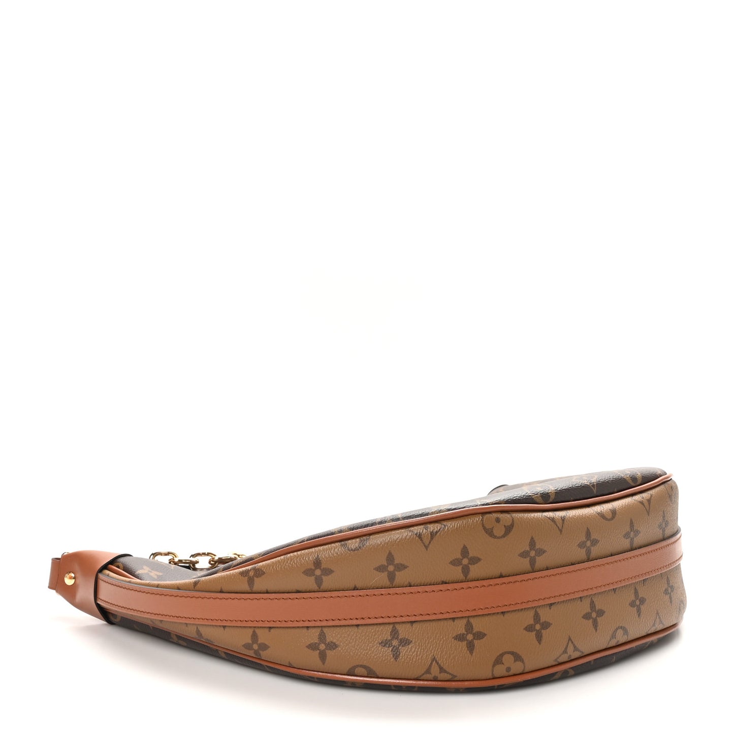 Reverse Monogram Loop Hobo