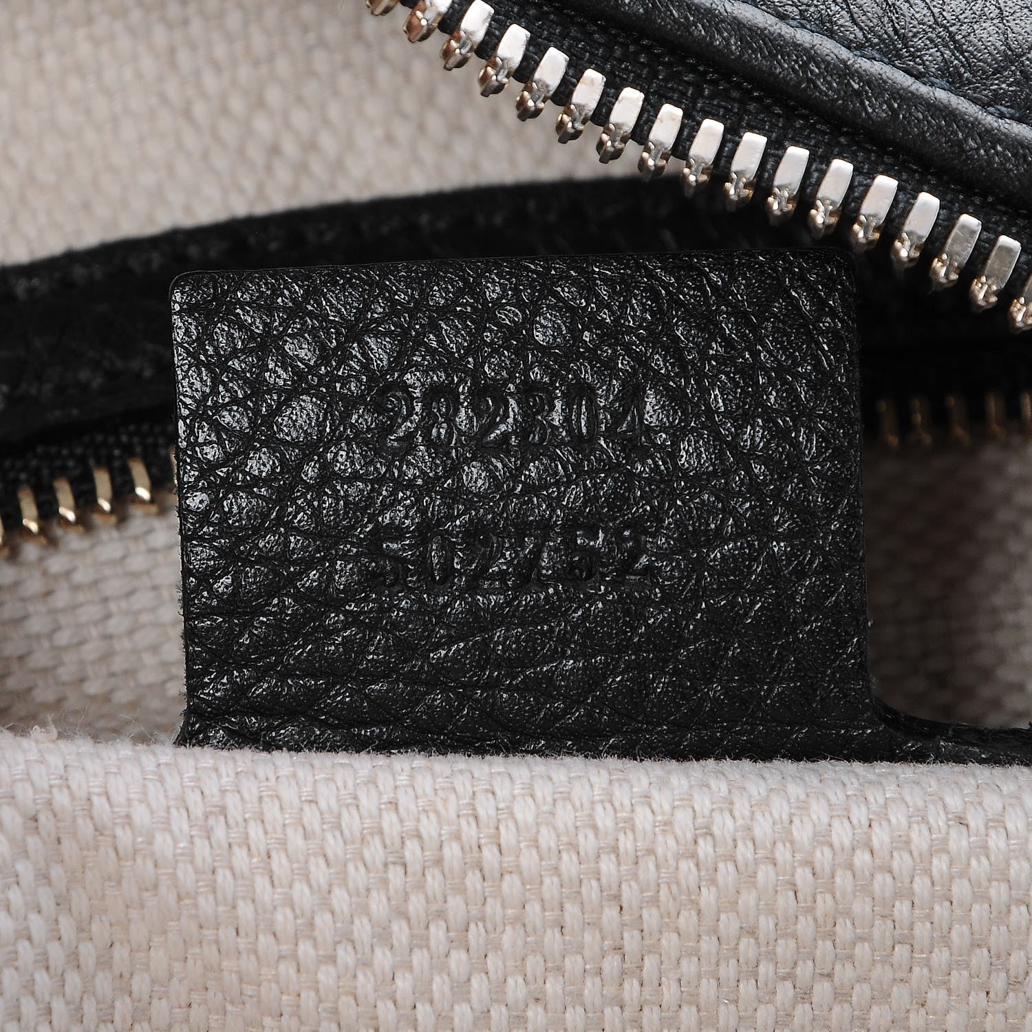 Gucci Pebbled Calfskin Large Soho Hobo Black 7 of 8