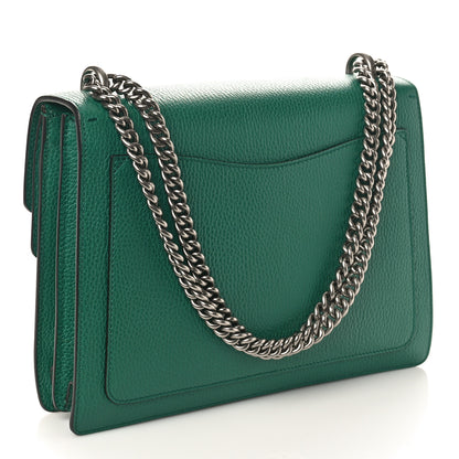 Gucci Dollar Calfskin Crystal Medium Dionysus Shoulder Bag Emerald 2 of 10