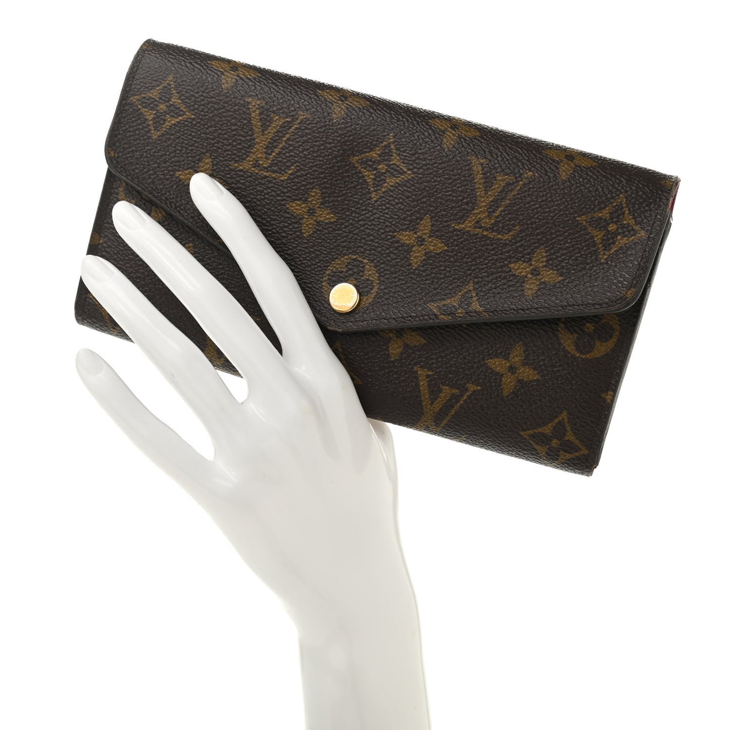 Monogram Sarah Wallet NM Fuchsia