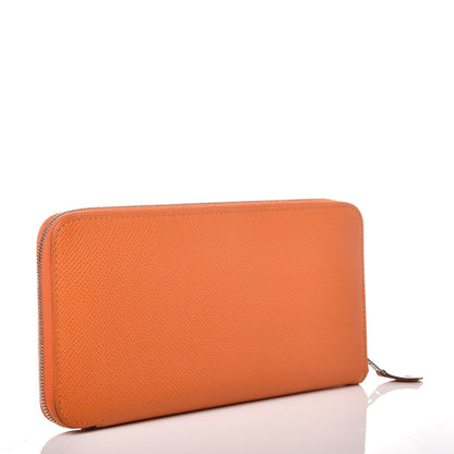 Hermes Epsom Azap Wallet Orange 3 of 12