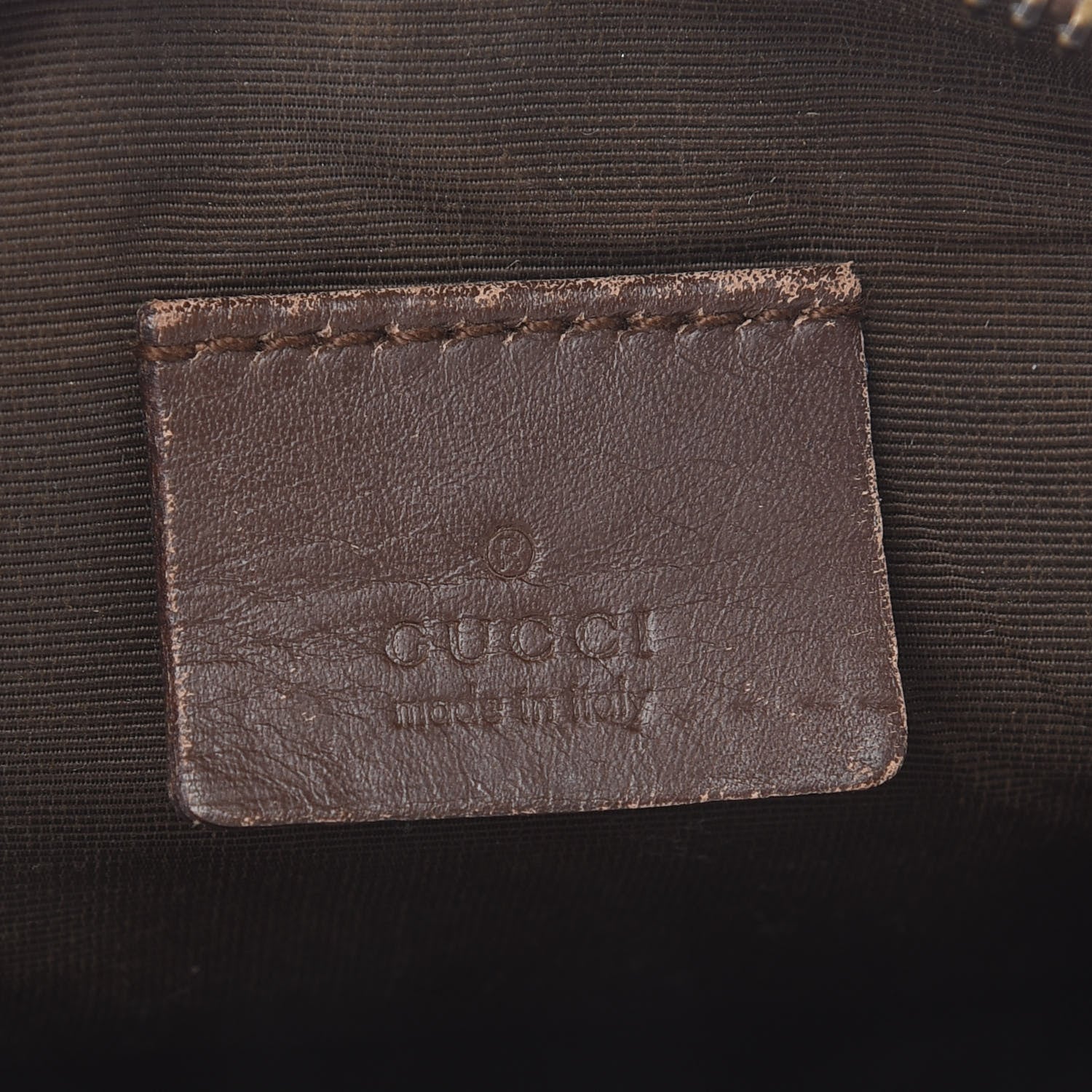 Gucci Monogram Small Pochette Brown 6 of 10