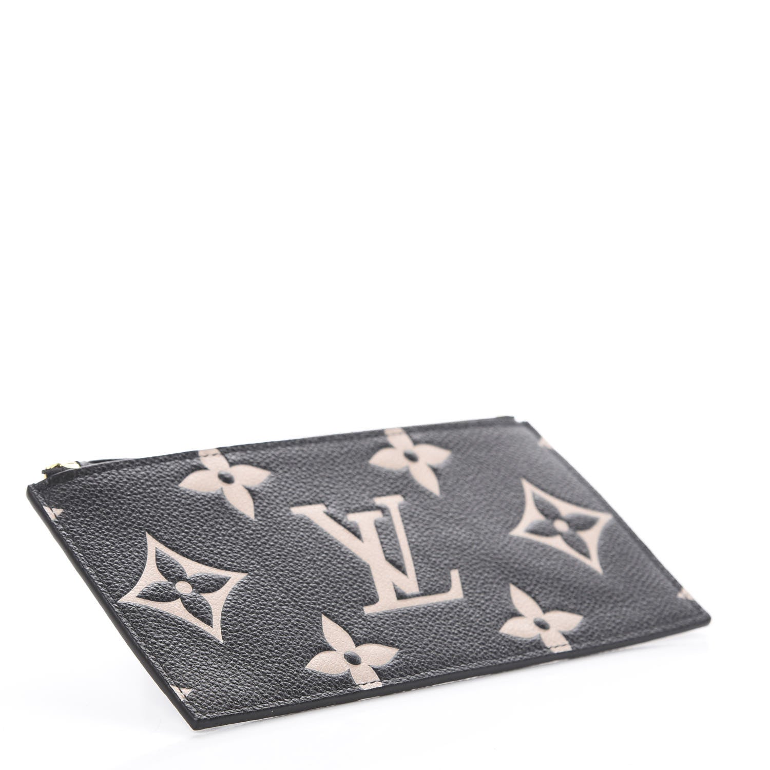 Louis Vuitton Empreinte Monogram Giant Crafty Pochette Felicie Zippered Insert Black 3 of 5