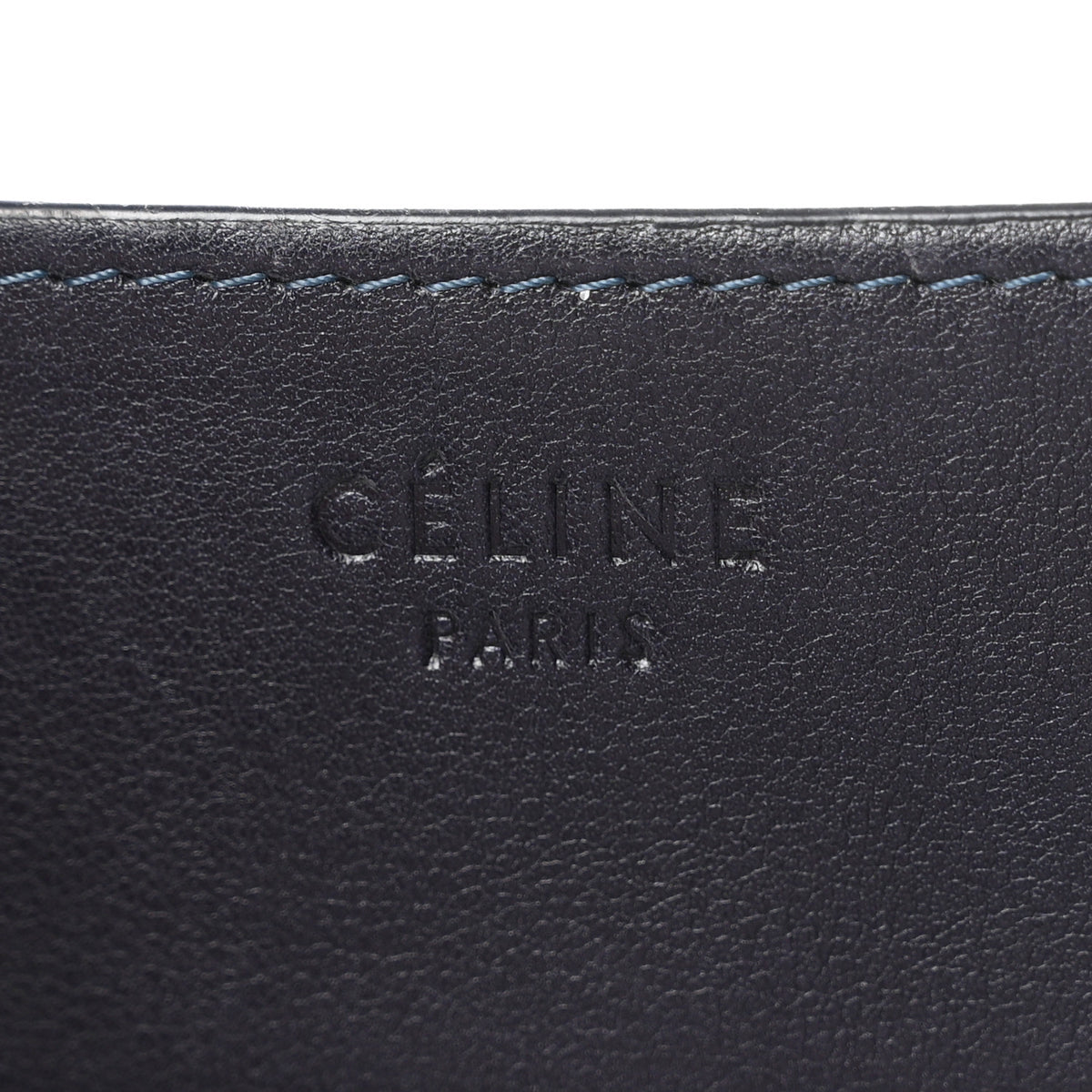 Supple Calfskin Medium Phantom Luggage Indigo