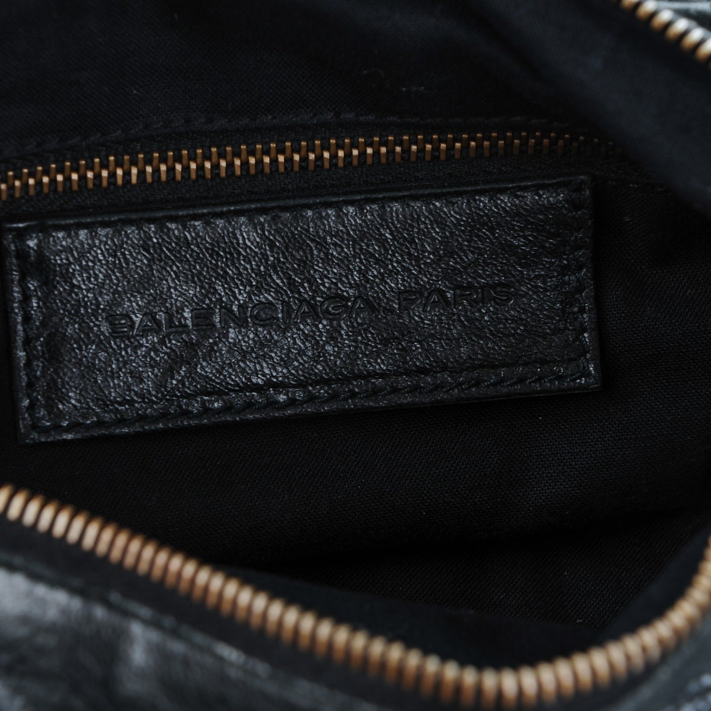 Chevre Classic Hardware Mini Twiggy Black