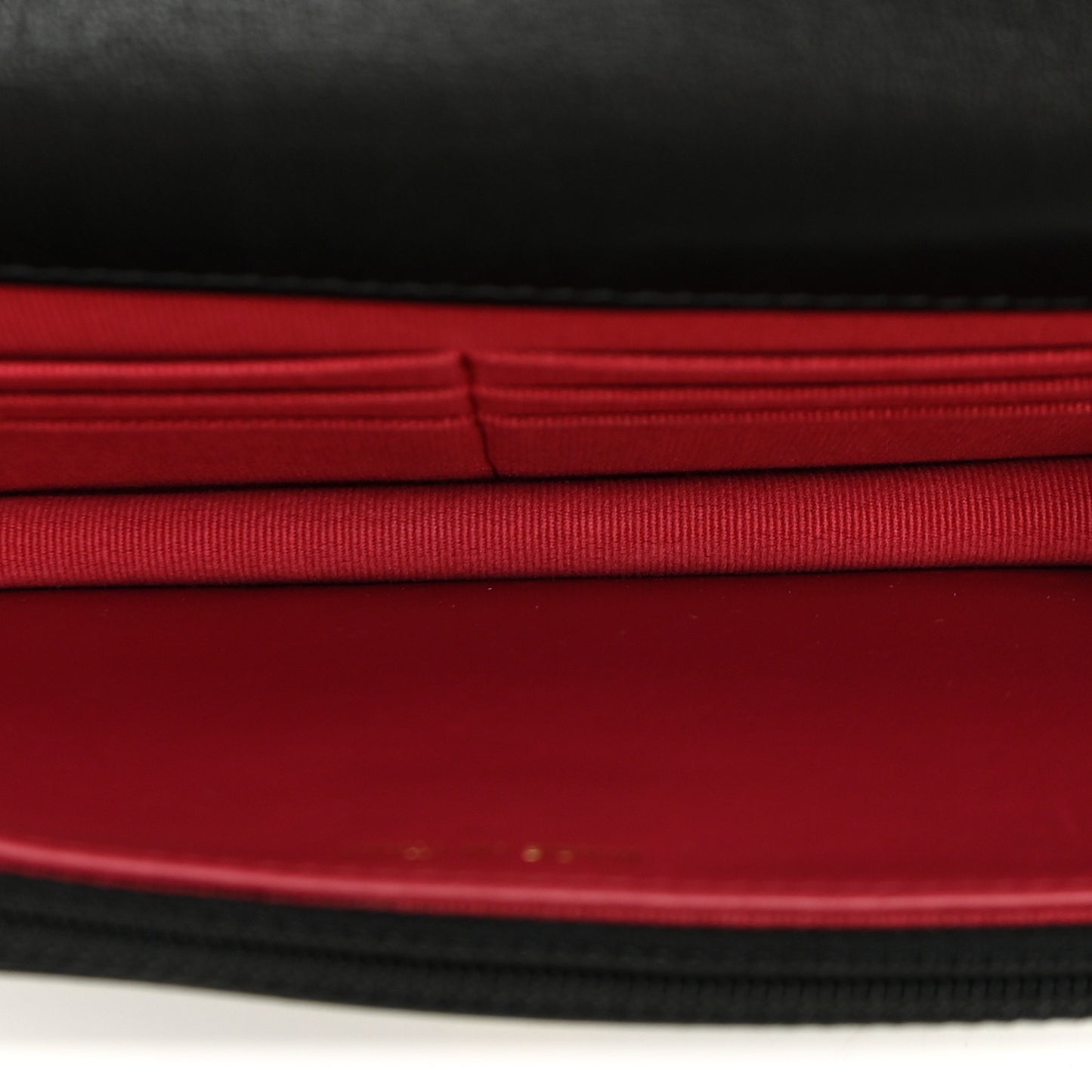 Lambskin Quilted Chanel 19 Wallet On Chain WOC Black